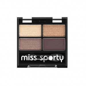 Fard de pleoape Miss Sporty Studio Color Quattro 403 Smoky Brown Eyes, 5 g-best deals