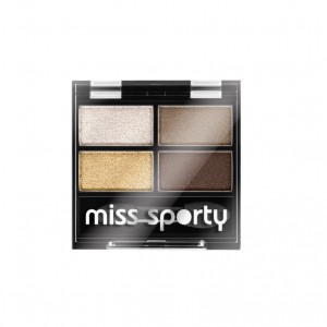 Fard de pleoape Miss Sporty Studio Color Quattro 413 100% Golden Eye, 5 g-best deals