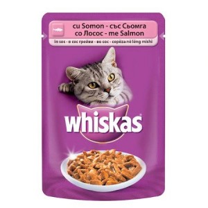Hrana umeda pentru pisici Whiskas, Somon in sos,-best deals