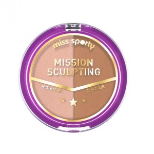 Pudra de Conturare Miss Sporty Mission Sculpting 002 Mission Brunette, 9 g-best deals