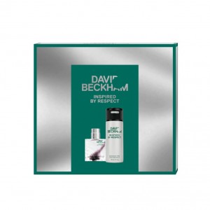 Set David Beckham Inspired by Respect, Barbati: Apa de toaleta, 40 ml + Deodorant Spray, 150 ml-best deals